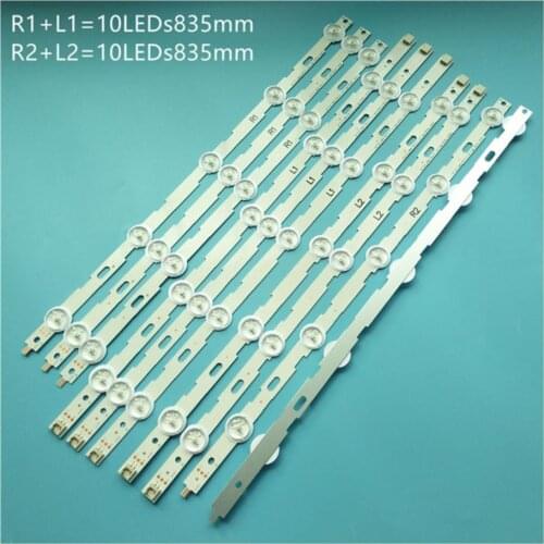839mm LED Backlight strip 10leds For LG 42 inch LCD TV 42LN5200 6916L-1402A 6916L-1403A 6916L-1404A 6916L-1405A V13 cDMS