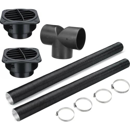 75mm Heater Pipe Duct And Warm Air Outlet Mild Steel Hose Clips For Webasto For Eberspacher For Propex Diesel Heater