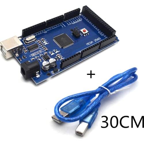 MEGA2560 MEGA 2560 R3 (ATmega2560-16AU CH340G) AVR USB Board Development Board MEGA2560 with USB Cable for Arduino