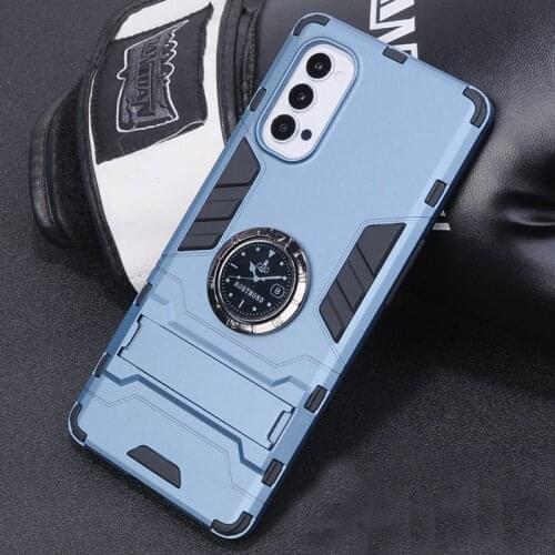 For OPPO Realme 7 6 5 Pro 7i 6i 5i Case Hard With Stand Ring Armor shockproof protective Back Cover Case For Realme X2 Pro XT
