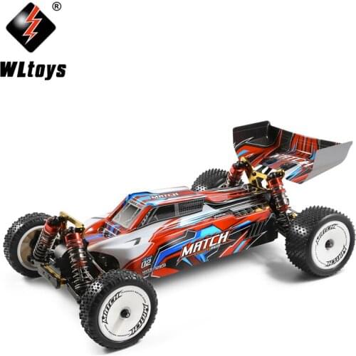 WLtoys New 104001 Rc Car 45km/H 1:10 Scale 4WD Drive Off-Road 2.4G Radio Control Remote Car Kids Electric RC Cars Toys Vehicle