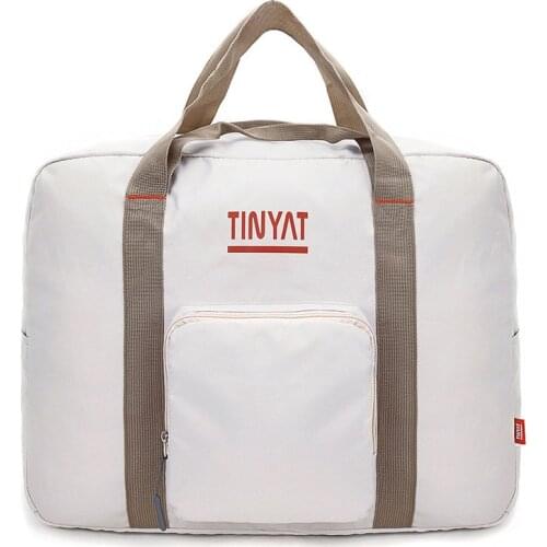 Female Waterproof Luggage Bag Women Foldable Travel Bags Large Capacity Fashion Weekend Duffel Bag