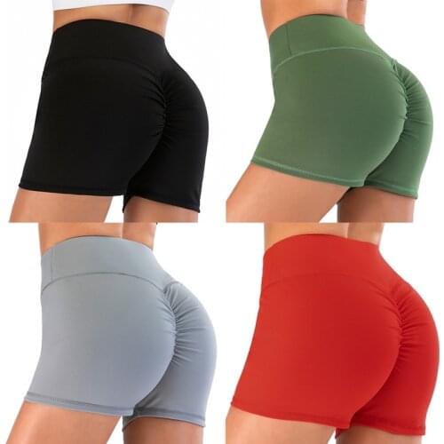 Womens Sports High Waist Shorts Yoga Hip Push Up Leggins Fitness Running Shorts Leggings Gym Girl leggins Workout Gym Shorts
