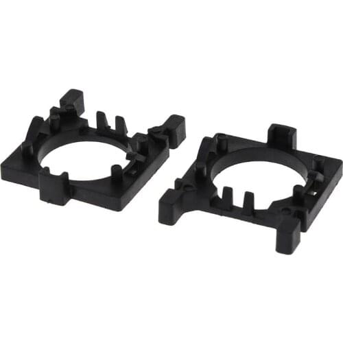 2 Pcs Car LED Bulb Holder Adapter Sockets Base for Ford Focus 2 Fiesta MK2 H7 Halogen Upgrade to LED Base