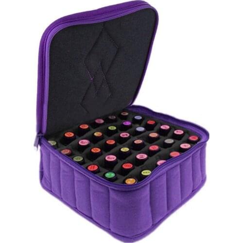 2021 Original 30 Grids Empty Shock Resistant 15ml Essential Oil Bottle Storage Travel Carrying Case Holder Bag