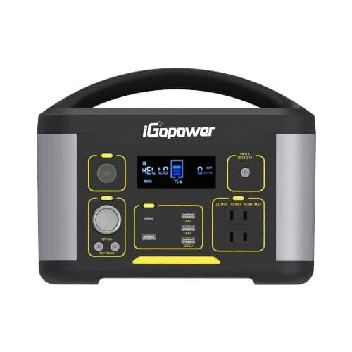 500 Watts For Mobile Phone Multifunctional Battery Pack Laptop PC Portable Power Station 500W