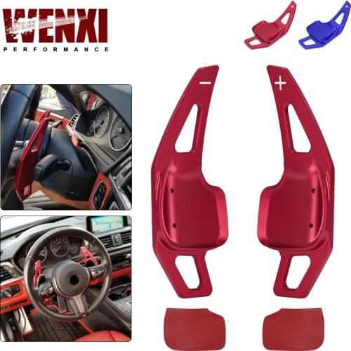 Aluminum Shift Paddle Steering Wheel Shift Paddle Shifter Extension For 13-18 BMW 2 3 4 5 6 7 Series F22 F23 F30 F31 X1 X4 Z4