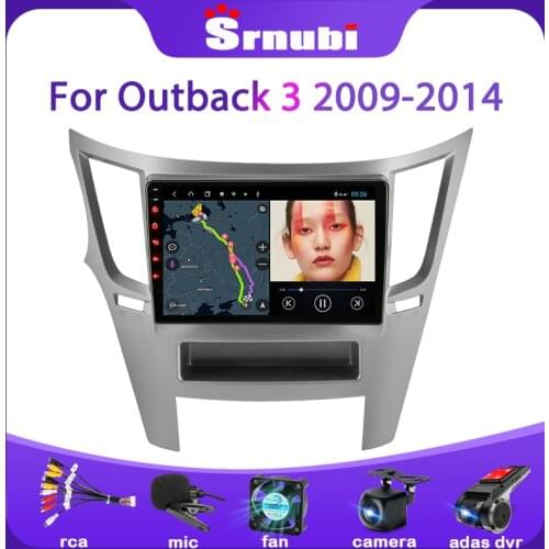 Android 9.0 8-core 4G+64G 2Din Car Radio For Subaru Outback 3 Legacy 4 2009-2014 GPS Navigation carplay Multimedia Video Player