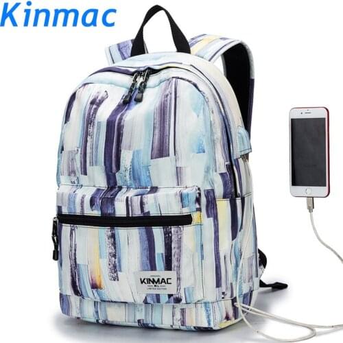 Brand Kinma Backpack Laptop Bag 15",15.6 Inch, Graffiti Shoulder Compute Bag For Macbook 15.4,Business,School,DropShip F149
