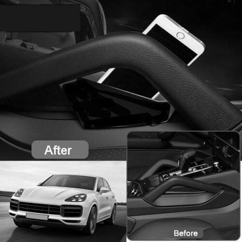 For Porsche Cayenne 2019 2020 2 Black Gear Position Storage Box Organize Holder