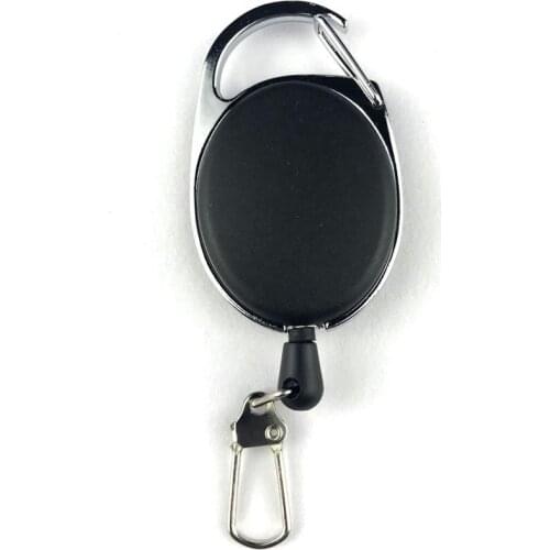 Flexible key ring Creative easy-to-pull key ring Anti-theft wire rope buckle Outdoor mountaineering buckle