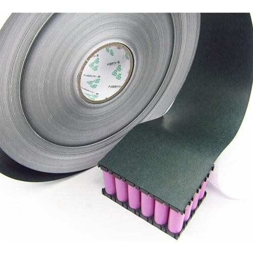 Hot sale 1m 120mm 0.2mm Thickness 18650 Battery Insulation Gasket Paper Li-ion Cell Insulating Patch Pads