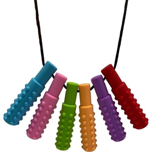 Newborn Baby Solid Tooth Grasping Hand Grab Toys Infant Chew Sensory Pendant Molar Stick for Teether Toys
