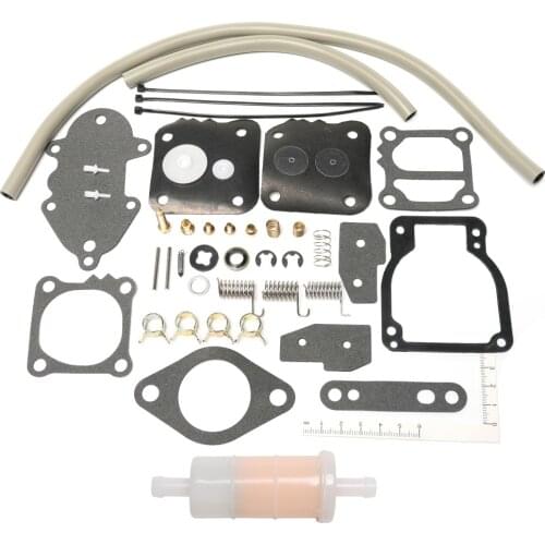 18-7750-1 Marine Carburetor Kit for Mercury Mariner Outboard Motor 18-7817 Replace Mallory 9-29707, Penta 35254 Fuel Pump Kit