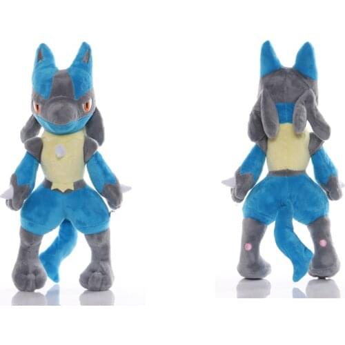 Hot product Pokemoned Lucario kawaii plush toys anime elves soft stuffed animals exquisite children toys as gifts for children