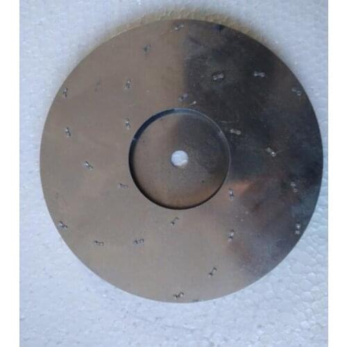 125mm flat aluminum fan blade impeller vacuum cleaner motor parts flat shape 8mm hole