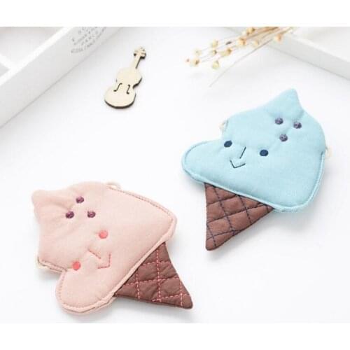M532 Cute Cartoon Ice Cream Styling Children Bag Sweet Small Fresh Beaded Rope Mini Women Messenger