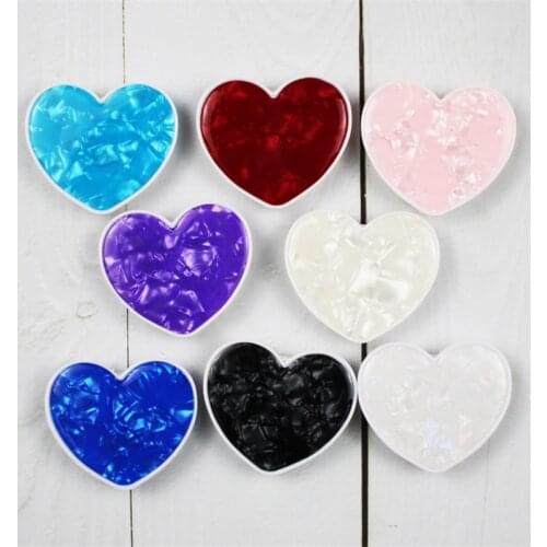 Cute mobile phone socket holder Peach heart desgin pattern lazy lovely phone bracket stand for smarrtphone