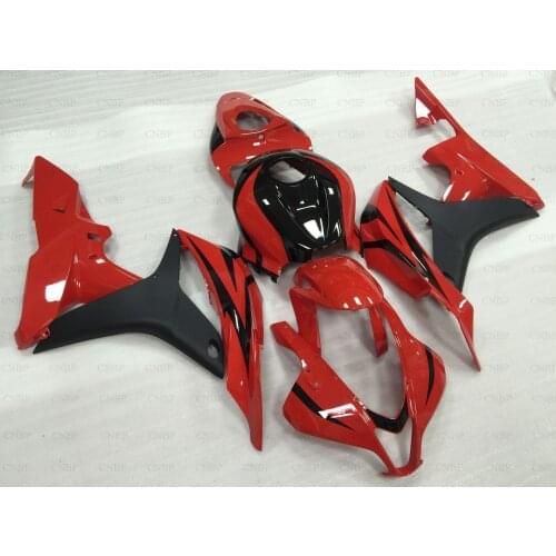 Red Black Bodywork for CBR600RR CBR600 CBR 600 RR 2007 2008 07 08 Fairing Body Kit
