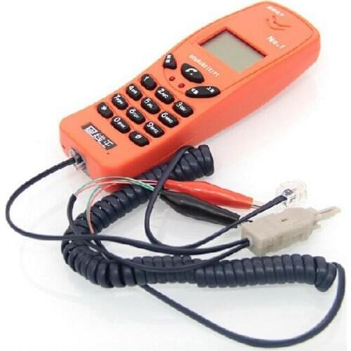 New phone wire check portable test phone Check wire feeder with special multimedia telecommunication engineering Free shipping