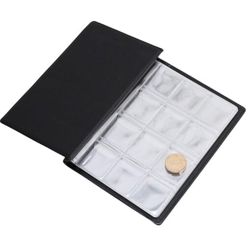 Collecting Money Organizer 120 Pockets Coins Collection Album Book Collector Coin Holder Albums Coin Storage Bag