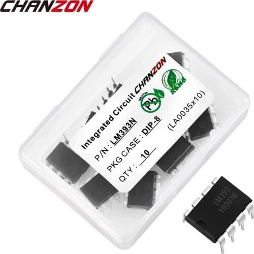 10PCS LM393P LM393N LM393 DIP-8 DIP8 Integrated Circuit Semiconductor New Original IC Chipset In Stock