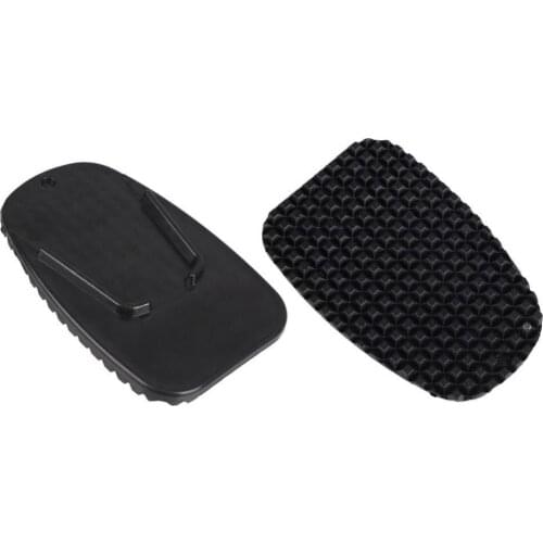80%HOT Motorcycle Side Kickstand Non-Slip Plate Base Parking Stand Plastic Support Pad