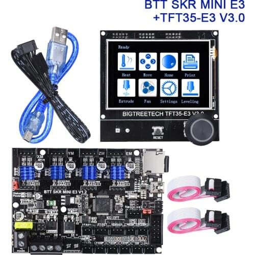 BIGTREETECH BTT SKR MINI E3 V1.2 TFT35 E3 V3.0 Touch Screen 32Bit Control Board TMC2209 TMC2208 UART ender 3 5 3D Printer Parts