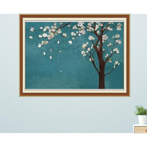 Needlework , DIY DMC 11CT printed Cross stitch, Sets For Embroidery kits, flower home Pattern Counted Cross-Stitching