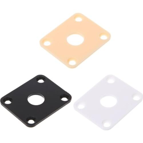 1pc Jack Plates Socket Cover for Les Paul Epiphone Guitar Replacement Parts Q1FF