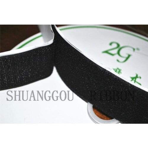 5/8 inch(16mm) width x 27yards length.ALL Purpose fastening tape With Super Adhesive Backing hook and loop