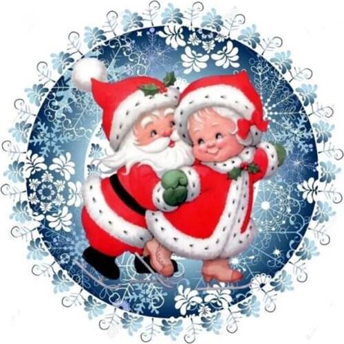 5D DIY Diamond Painting Santa Claus Full Drill Diamond Mosaic Christmas Diamond Embroidery Cross Stitch Kit Home