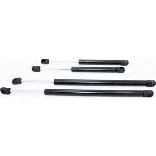 For 2002-2003 2004 2005 Audi A4 A4 Quattro Auto Rear Trunk & Front Hood Gas Struts Lift Supports Damper Charged Spring