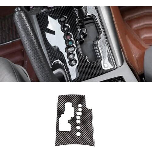 For Toyota Rav4 RAV 4 2006 2007 2008 2009 2010 2011 2012 Carbon Fiber Car Center Control Gear Shift Panel Frame Cover Inner Trim