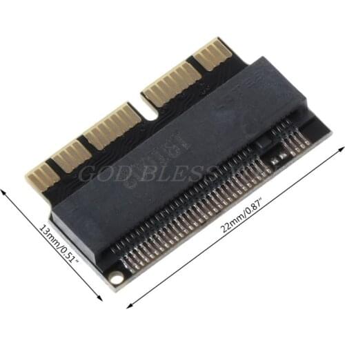 NVMe PCI Express PCIE 2013 2014 2015 to M.2 SSD Adapter Card for Macbook Air Pro A1398 A1502 A1465 A1466 Drop Shipping