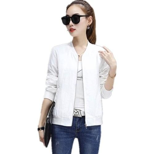 Trending Products 2020 Women Short jacket large size coat Spring / Autumn Leisure jacket NEW Fashionable female clothing 1511