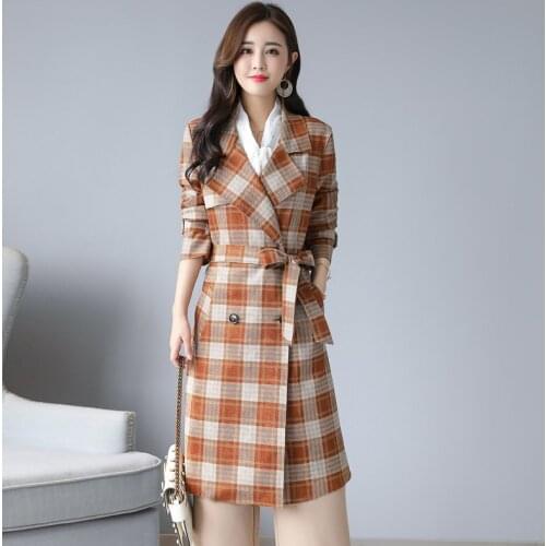 LOW LUV Women's Suede Trench Coats