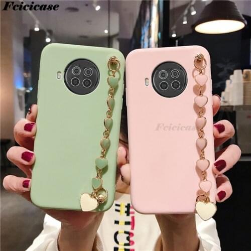 Love Bracelet Case For Xiaomi Mi 10T Lite Silicone Soft TPU Cover For Xiaomi Mi 10T Pro Mi10T Pro 5G Phone Bags