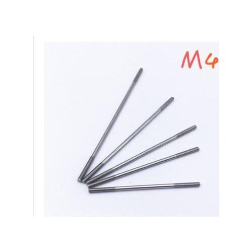 M4 positive and negative ball button pull rod / stainless steel metal ball connecting rod DIY model toy car accessories