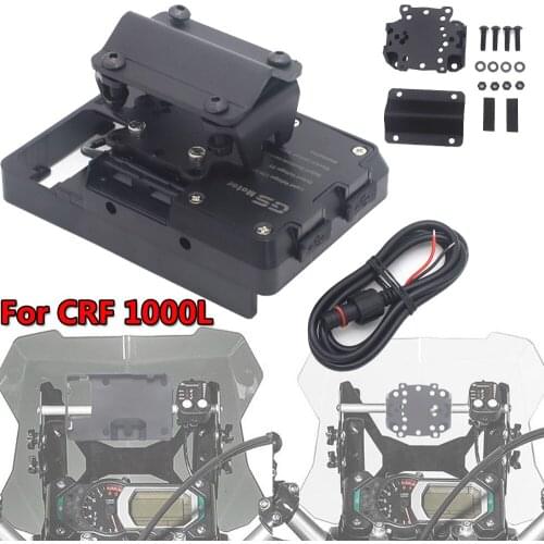 NEW For HONDA CRF 1000L Africa Twin 2018-2020 Mobile Phone Navigation Bracket USB