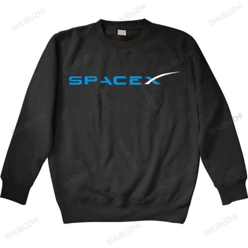 Autumn winter hoodies SPACEX SPACE X ELON MUSH FAN SPACE SCIENCE LOGO sweatshirt FALCON hoodies Man crew neck hoodie