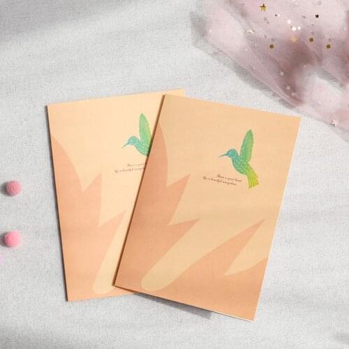 3D Maple Leaf Bird Greeting Card Valentines Day Surprise Greeting Card Birthday Anniversary Message Paper Carving Blessing Card