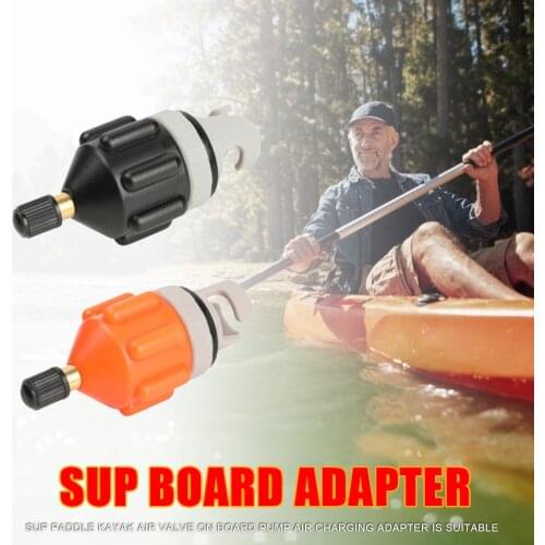Durable Kayak Air Valve Adapter Wear-resistant Rowing Boat Air Valve Adaptor Nylon Kayak Inflatable Pump Adapter For SUP Board