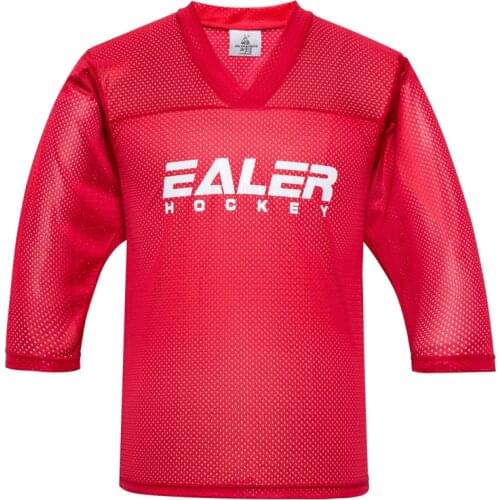 Mesh Ice Hockey Jersey For Training Red