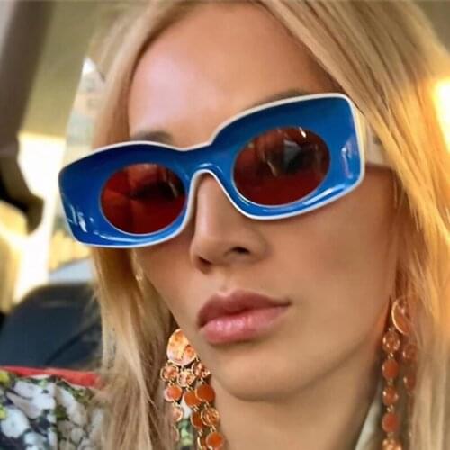 Punk Square Sunglasses Women Luxury Brand Vintage Sunglasses Women Brand Glasses Women Fashion 2020