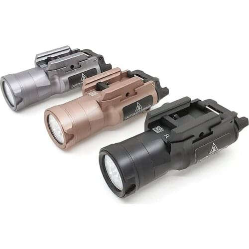 Tactical Hunting Weapon Light X300UH-B White LED Flashlight Airsoft Fits 20mm Picatinny Weaver Rail