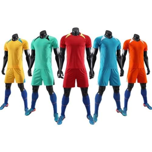 Adult Kids Football Jersey Kits Running Jogging Sportswear Suits Gym Fitness Workout Soccer Clothes Sports Shirts