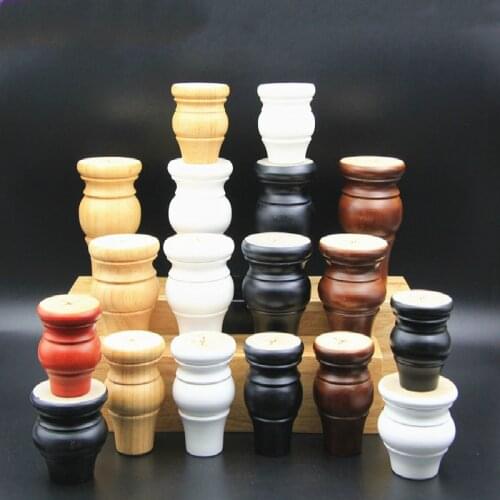 4pieces/Lot Furniture Legs Cabinet Feet TV Cabinet Feet Sofa Feet Coffee Table Feet Footpost End Table Solid Wood American Style