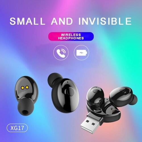 Wireless Steady Signal Earphone Touch Control Mini Wireless Headphone Stereo In-ear Sports Bluetooth Earbud Running Headset