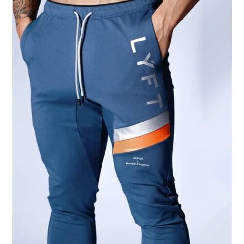 Joggers Sweatpants Mens Casual Pants Skinny Trousers Male Gym Fitness Workout Training Cotton Trackpants 2020 New Sportswear